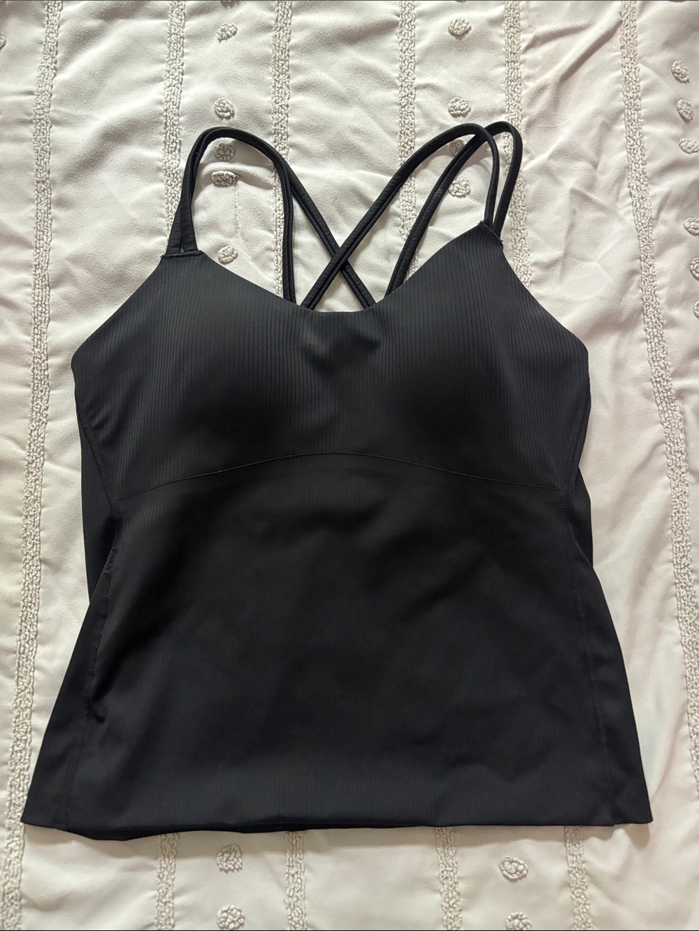 Black Strappy Women’s Tank Top